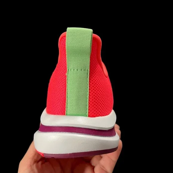 Adidas Fortarum Big Girls Sneaker Size 5.5 Bright Pink Lightweight & Comfortable - Picture 10 of 16